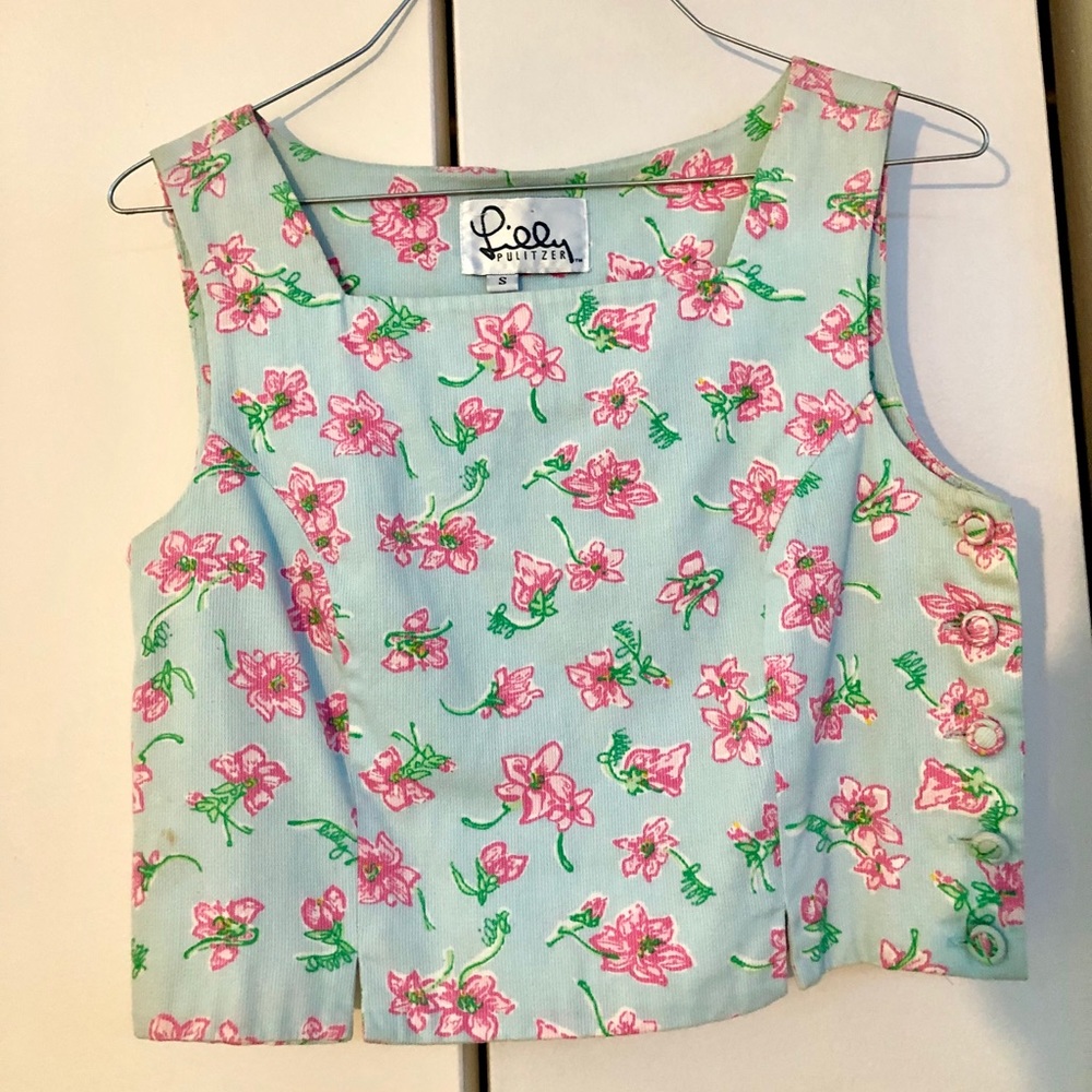 Vintage lilly pulitzer tank